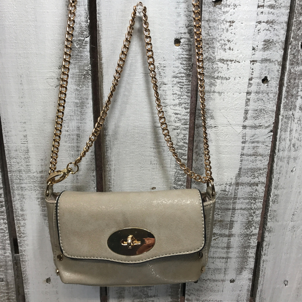 Mod Chantal Double Chain Strap Crossbody